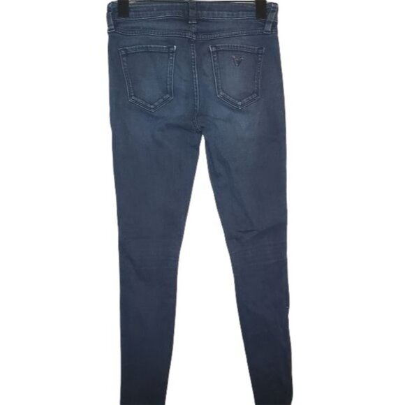 Guess Brittney-Skinny Blue Jeans  - Sz 25 - Picture 3 of 5